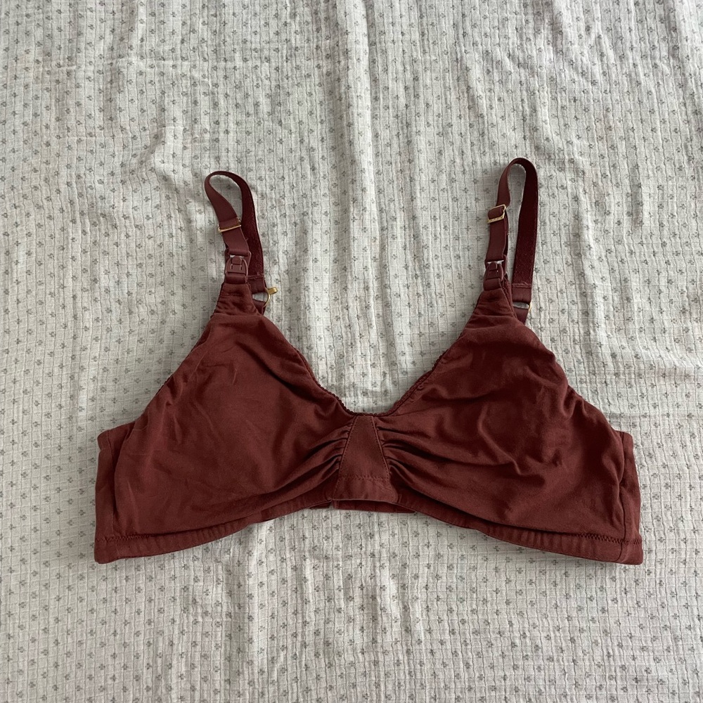 Hatch Collection Everyday Nursing Bra in Anise, Size L